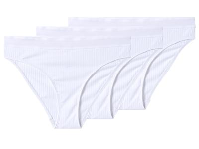 esmara Set van 3 dames onderbroeken (Wit, L (44/46)) esmara Set van 3 dames onderbroeken (Wit, L (44/46))