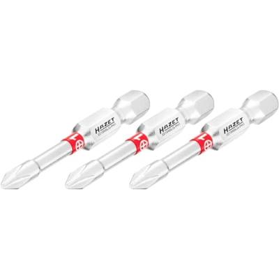 HAZET Bit 2215NSLG-PH1/3 · 1/4 inch (6,3 mm) zeskant massief · Kruiskop profiel PH · 3-delig · SW PH1