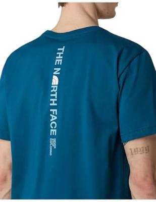 The North Face Vertical Logo S/S T-shirt Heren Mineral Ink S The North Face Vertical Logo S/S T-shirt Heren Mineral Ink S