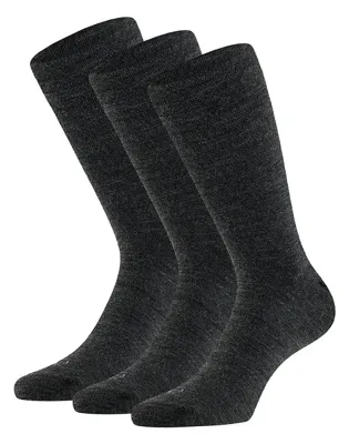 Apollo 3-paar merino wollen diabetes sokken - niet knellende boord - 38 - 38