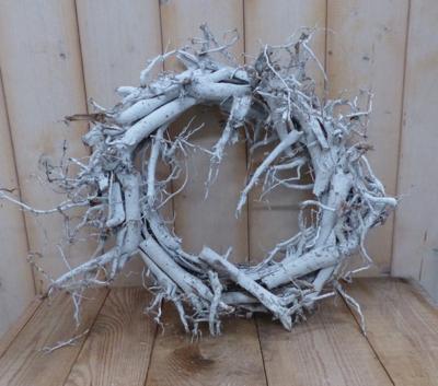 Deco Wortelkrans Wit 30-50 cm Warentuin Natuurlijk - Warentuin mix