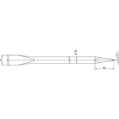 Rennsteig Werkzeuge Metselaarsbeitel 250 mm 350 250 0