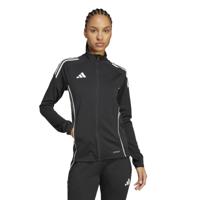 adidas Tiro 25 Competition Trainingsjack Dames Zwart Grijs Wit - thumbnail