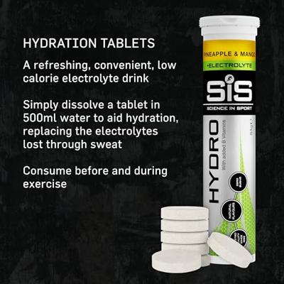 SiS Go Hydro Ananas & Mango Tablet 4x20g SiS Go Hydro Ananas & Mango Tablet 4x20g