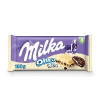 Milka tablet oreo white (22x 100gr) - thumbnail