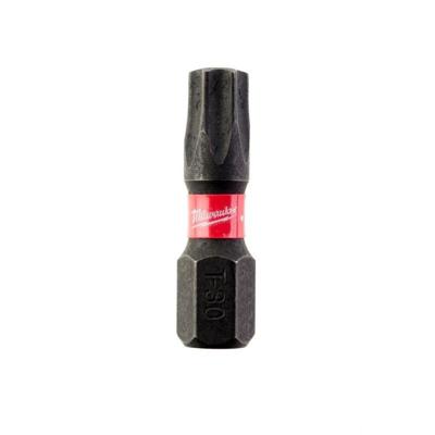 Milwaukee SHOCKWAVE™ IMPACT DUTY schroefbits TX30 x 25 mm VE=2 - 4932430885 Milwaukee SHOCKWAVE™ IMPACT DUTY schroefbits TX30 x 25 mm VE=2 - 4932430885