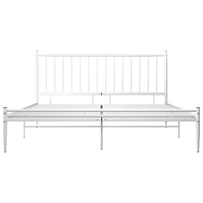 Bedframe metaal wit 180x200 cm