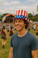 Hoge Hoed Amerika USA Luxe - thumbnail