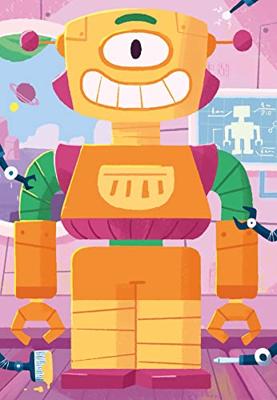 Ravensburger puzzel Schattige robots 3x24 stukjes Ravensburger puzzel Schattige robots 3x24 stukjes