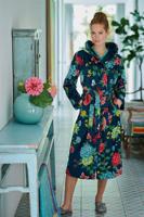 Pip Studio Badjas Good Evening Donker Blauw-Maat: L - thumbnail