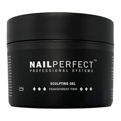 NailPerfect Gel LED/UV Sculpting Gel Transparant Pink 45gr