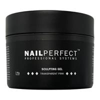 NailPerfect Gel LED/UV Sculpting Gel Transparant Pink 45gr - thumbnail