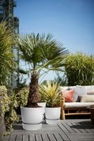 Bloempot Elho Grijs Plastic Cirkelvormig Ø 40 cm Ø 39 x 36,8 cm - thumbnail