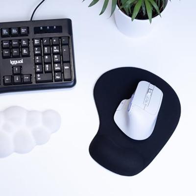 Antislipmat iggual Healthy ARG1 IGG318935 Zwart Gel Antislipmat iggual Healthy ARG1 IGG318935 Zwart Gel