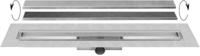 Easy Drain Compact 30 TAF afvoergoot 70 cm rooster als zero of tegel design RVS - thumbnail