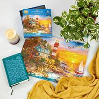 Lighthouse Island Puzzel 500 Stukjes - thumbnail
