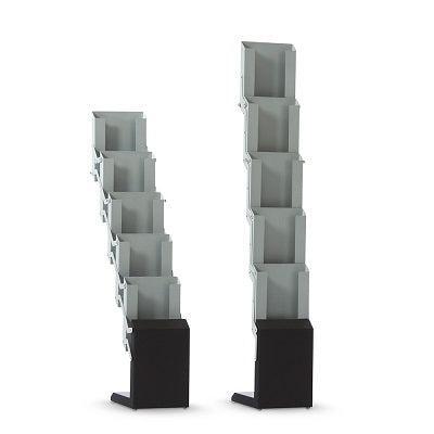 Brochurerek 5x A4 opvouwbaar Brochurerek 5x A4 opvouwbaar