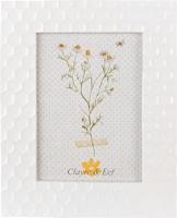 Clayre & Eef Fotolijst 13x18 cm Wit Kunststof Glas Fotokader - thumbnail