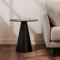 Kave Home Ronde Bijzettafel 'Wilshire' 50cm, kleur Zwart - thumbnail