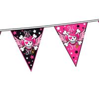 Folat BV Pirate girl vlaggenlijn, 6mtr. - thumbnail