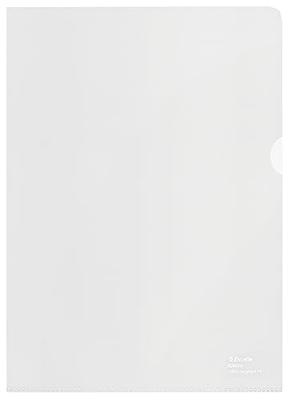 Esselte L-map, 100 % gerecycleerd, transparant, doos van 20 stuks