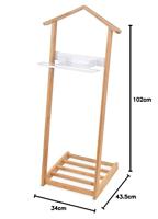 Kledingrek Domopak Living (43,5 x 34 x 102 cm) - thumbnail