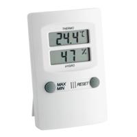 TFA Dostmann 30.5000.02 Thermo- en hygrometer Wit - thumbnail