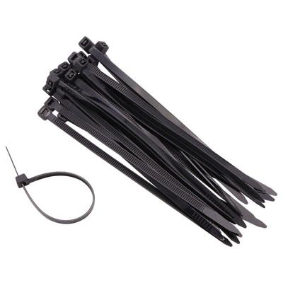 Nature kabelbinders tyraps nylon antraciet 15 cm 25 stuks