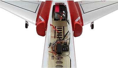 Amewi AMXFlight Super Scorpion Wit, Rood RC jet PNP 1260 mm