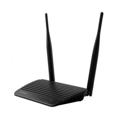 Edimax BR-6428NS V5 Draadloze Router N300 2.4 Ghz 10/100 Mbit / 10 Gigabit Zwart - thumbnail