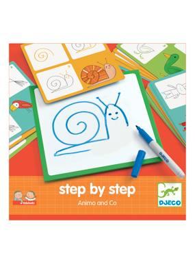 Step by step Dieren DJECO multi-gekleurd