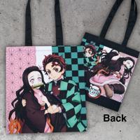 Demon Slayer: Kimetsu no Yaiba Tote Bag Tanjiro & Nezuko - thumbnail