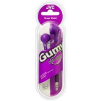 JVC Gumy In-Ear Bedrade Hoofdtelefoon Oortelefoon Compatibel met iPod, iPhone, Samsung - Paars - thumbnail