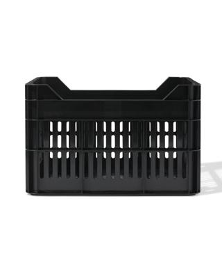 HEMA Fietskrat 30L zwart