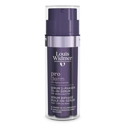 Louis Widmer Proderm Tweefasig Serum Olie-In-Serum Geparfumeerd 35ml