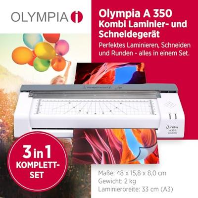 Olympia Laminator-set A 350 Combo 3130 DIN A3