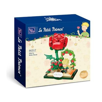 The Little Prince Starry Ride Construction Set Rose 15 cm