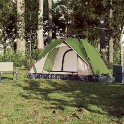 VidaXL Koepeltent 2-persoons snelontgrendeling groen VidaXL Koepeltent 2-persoons snelontgrendeling groen