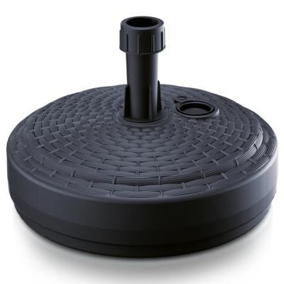 Parasolvoet Antraciet Polyrattan Optiek Ø39cm Parasolvoet Antraciet Polyrattan Optiek Ø39cm