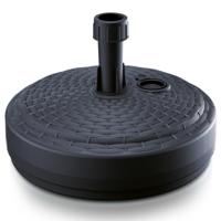 Parasolvoet Antraciet Polyrattan Optiek Ø39cm - thumbnail