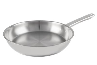 Cookinglife Koekenpan Superior RVS ø 24 cm - zonder anti-aanbaklaag - geschikt voor alle wartmebronnen - PFAS-vrij