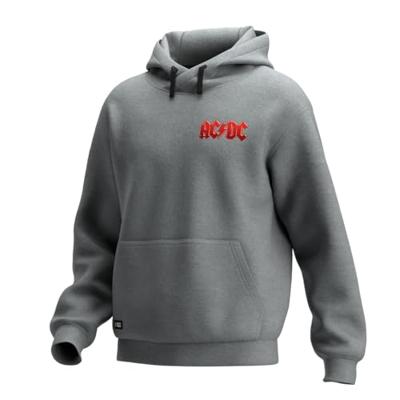 Safety Jogger ACDC Hoodie | Lichtgrijs/Rood | Maat 3XL - WI10163XL