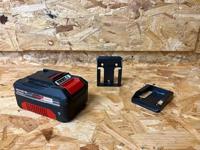 StealthMounts BM-EO18-BLK-6 Accuhouders voor Ozito/Einhell 18v | Zwart | 6 stuks - BM-EO18-BLK-6 - thumbnail