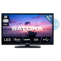Salora 24HDB6505 HD Ready tv met ingebouwde DVD speler - thumbnail