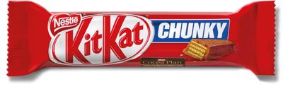 KitKat Chunky chocoladereep, 40 g, doos van 24 stuks KitKat Chunky chocoladereep, 40 g, doos van 24 stuks