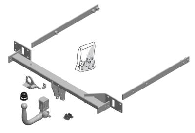Afneembare trekhaak, BMU kogel 582400