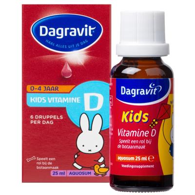 Dagravit Kids Vitamine D Aquosum Druppels Dagravit Kids Vitamine D Aquosum Druppels