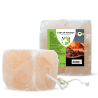 Excellent Horse Salt Lick Himalaya 3-4 kg (Met touw) - thumbnail