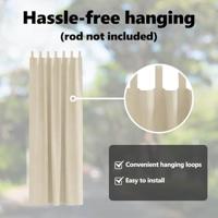 VidaXL Verduisterende gordijnen 2 pcs crème 140 x 245 cm fluweel - thumbnail