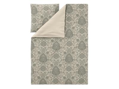 LIVARNO Satijnen dekbedovertrek 140 x 200 cm (crème/grijs) LIVARNO Satijnen dekbedovertrek 140 x 200 cm (crème/grijs)